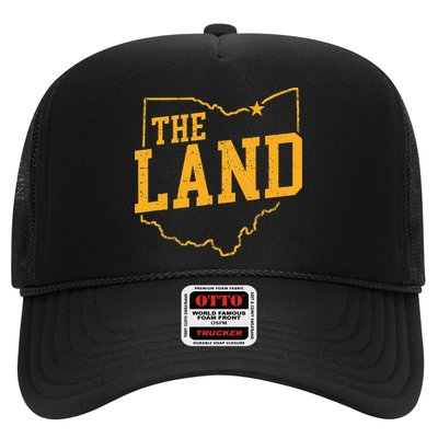 Retro The Land Cleveland Ohio Classic Throwback Souvenir Trucker Hat