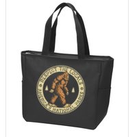 Respect The Locals Bigfoot Sasquatch American National Parks Zip Tote Bag