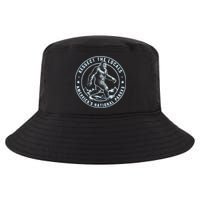 Respect The Locals Bigfoot Sasquatch American National Parks Cool Comfort Performance Bucket Hat