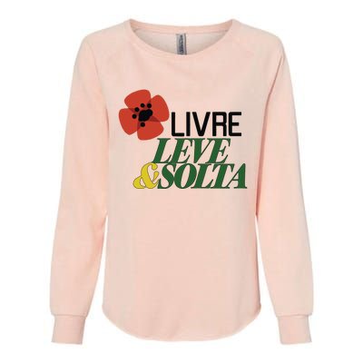 Rui Tavares Livre Leve And Solta Womens California Wash Sweatshirt