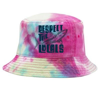 Respect The Locals Save The Ocean Tie-Dyed Bucket Hat