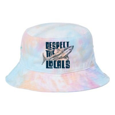 Respect The Locals Save The Ocean Tie Dye Newport Bucket Hat