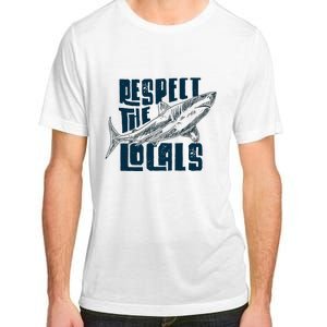 Respect The Locals Save The Ocean Adult ChromaSoft Performance T-Shirt