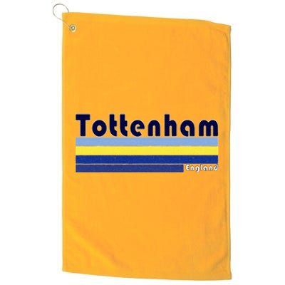 Retro Tottenham London Platinum Collection Golf Towel