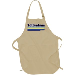 Retro Tottenham London Full-Length Apron With Pockets