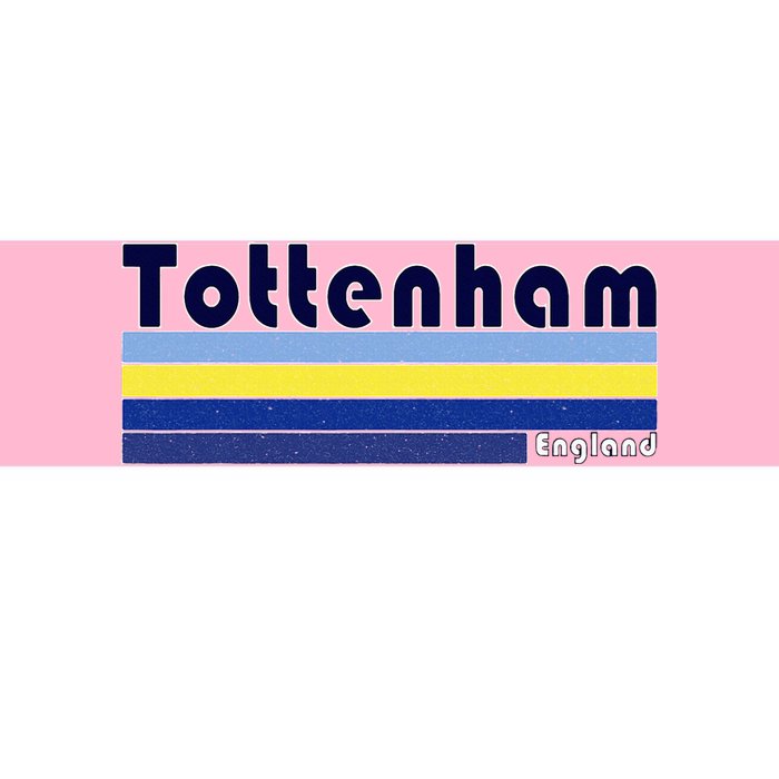 Retro Tottenham London Bumper Sticker