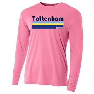 Retro Tottenham London Cooling Performance Long Sleeve Crew