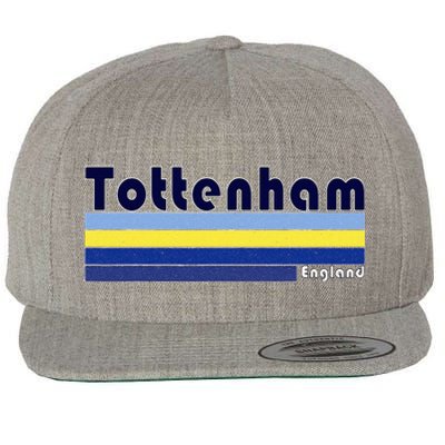 Retro Tottenham London Wool Snapback Cap