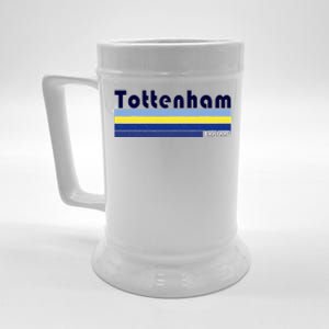 Retro Tottenham London Beer Stein