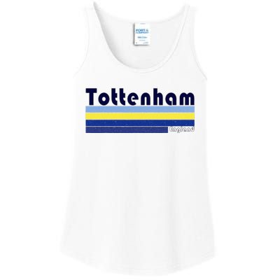 Retro Tottenham London Ladies Essential Tank