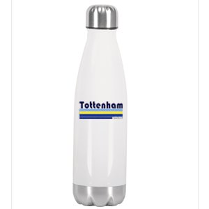 Retro Tottenham London Stainless Steel Insulated Water Bottle