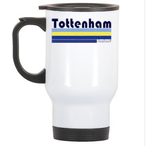 Retro Tottenham London Stainless Steel Travel Mug