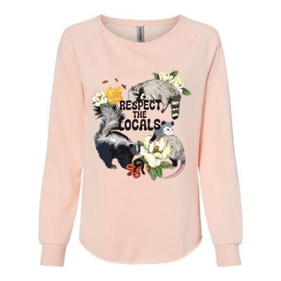 Respect Them Locals Womens California Wash Sweatshirt