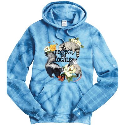 Respect Them Locals Tie Dye Hoodie