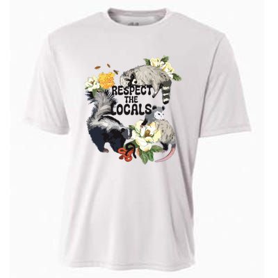 Respect Them Locals Cooling Performance Crew T-Shirt