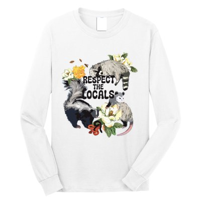 Respect Them Locals Long Sleeve Shirt