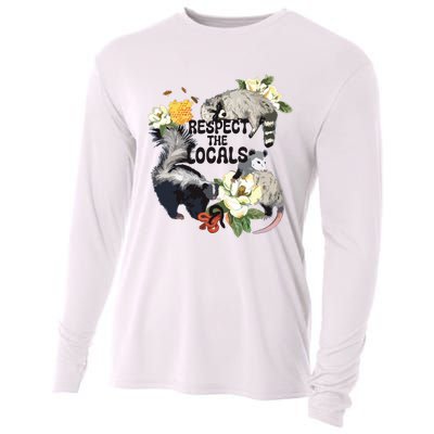 Respect Them Locals Cooling Performance Long Sleeve Crew