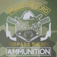 Raise The Lord Pass The Ammunition Legacy Tie Dye Trucker Hat