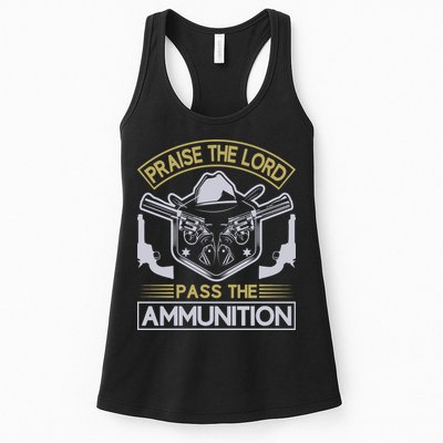 Raise The Lord Pass The Ammunition Womens Tank Top