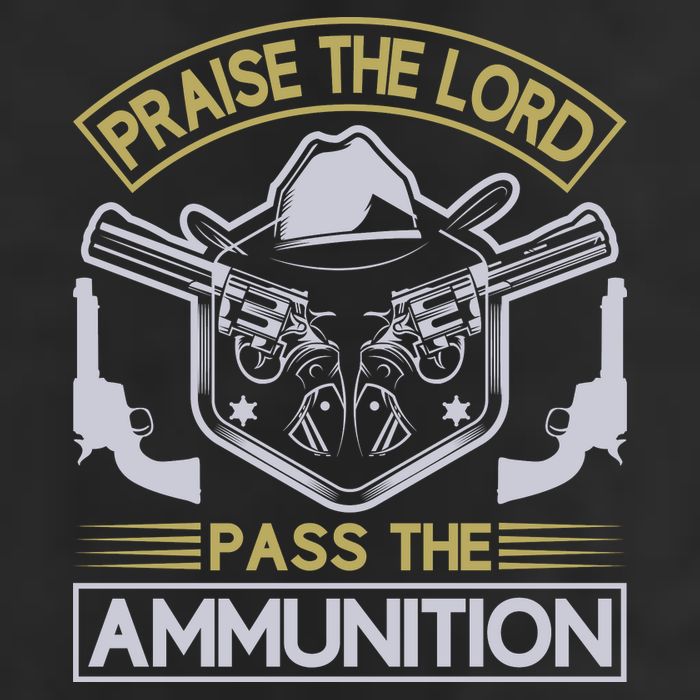 Raise The Lord Pass The Ammunition Golf Towel