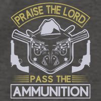 Raise The Lord Pass The Ammunition Vector Backpack