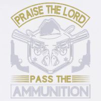 Raise The Lord Pass The Ammunition Garment-Dyed Sweatshirt