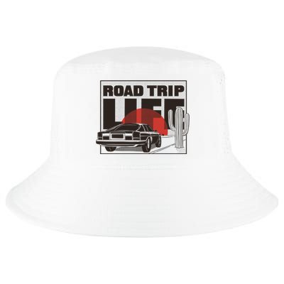 Road Trip Life Vintage Car Sunset Cool Comfort Performance Bucket Hat