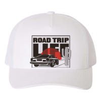 Road Trip Life Vintage Car Sunset Yupoong Adult 5-Panel Trucker Hat