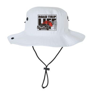 Road Trip Life Vintage Car Sunset Legacy Cool Fit Booney Bucket Hat