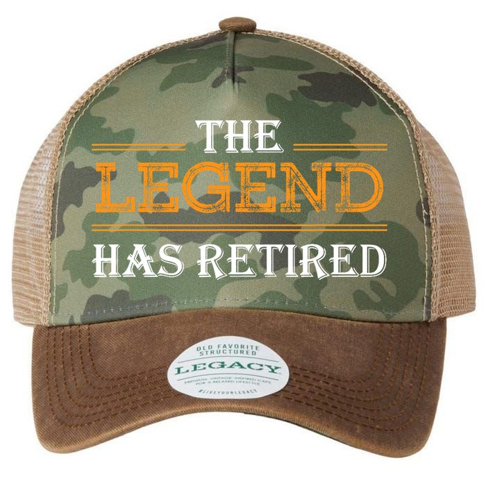 Retired The Legend Has Retired Legacy Tie Dye Trucker Hat
