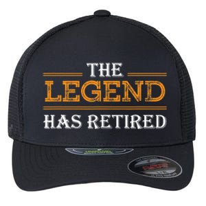 Retired The Legend Has Retired Flexfit Unipanel Trucker Cap