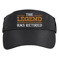 Retired The Legend Has Retired Adult Drive Performance Visor