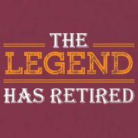 Retired The Legend Has Retired 16oz Travel Tumbler