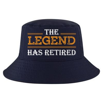 Retired The Legend Has Retired Cool Comfort Performance Bucket Hat