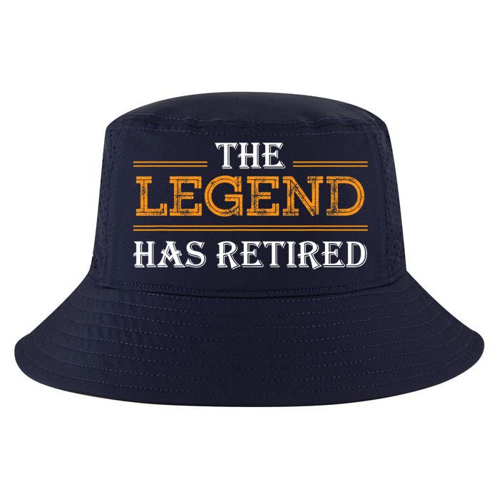 Retired The Legend Has Retired Cool Comfort Performance Bucket Hat