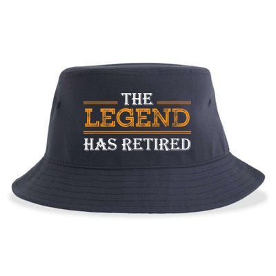 Retired The Legend Has Retired Sustainable Bucket Hat