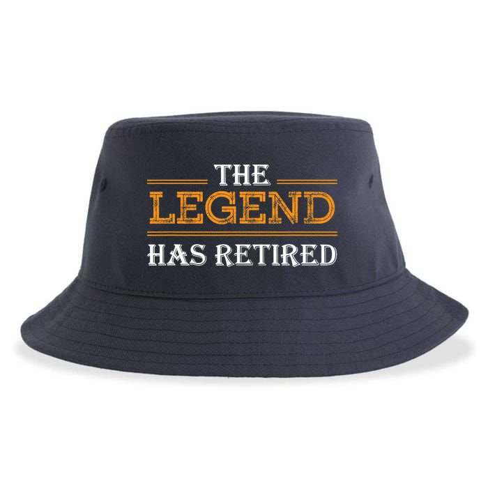 Retired The Legend Has Retired Sustainable Bucket Hat