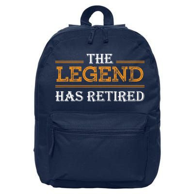 Retired The Legend Has Retired 16 in Basic Backpack
