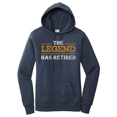 Retired The Legend Has Retired Women's Pullover Hoodie