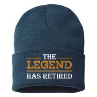 Retired The Legend Has Retired Sustainable Knit Beanie
