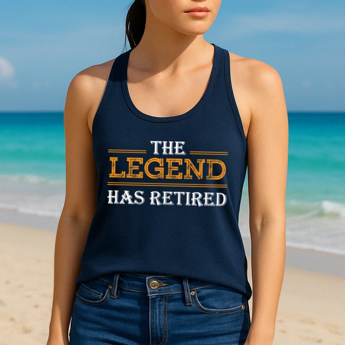 Retired The Legend Has Retired Womens Tank Top