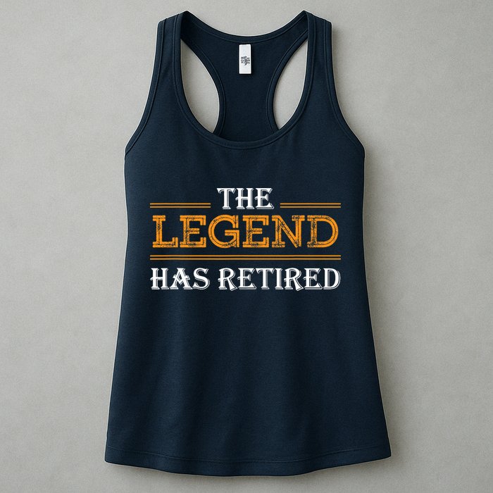 Retired The Legend Has Retired Womens Tank Top