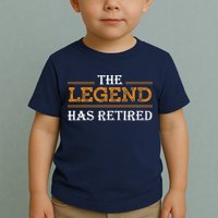 Retired The Legend Has Retired Toddler T-Shirt
