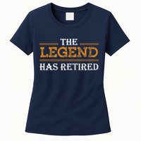 Retired The Legend Has Retired Womens T-Shirt