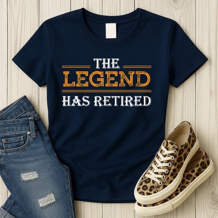 Retired The Legend Has Retired Womens T-Shirt