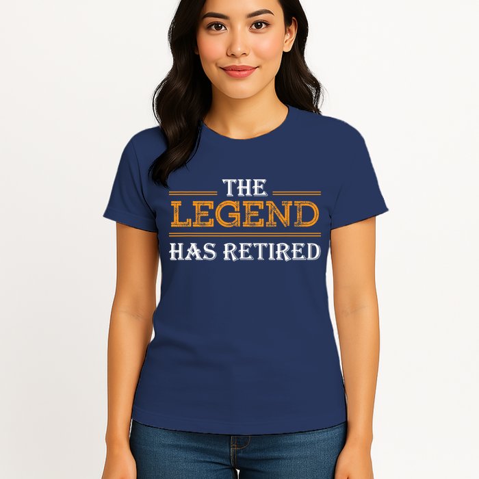 Retired The Legend Has Retired Womens T-Shirt