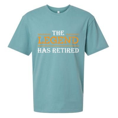 Retired The Legend Has Retired Sueded Cloud Jersey T-Shirt