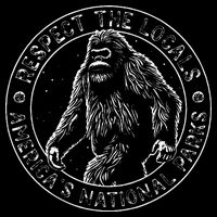 Respect The Locals Bigfoot Sasquatch American National Parks Wool Snapback Cap