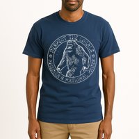 Respect The Locals Bigfoot Sasquatch American National Parks Tall T-Shirt