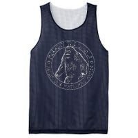 Respect The Locals Bigfoot Sasquatch American National Parks Mesh Reversible Basketball Jersey Tank